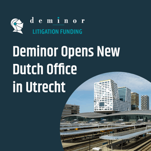 Deminor opens new Dutch office in Utrecht, The Netherlands