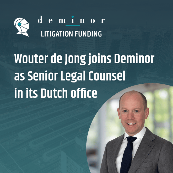 Deminor welcomes Wouter de Jong as it continues to strengthen its Dutch office-1