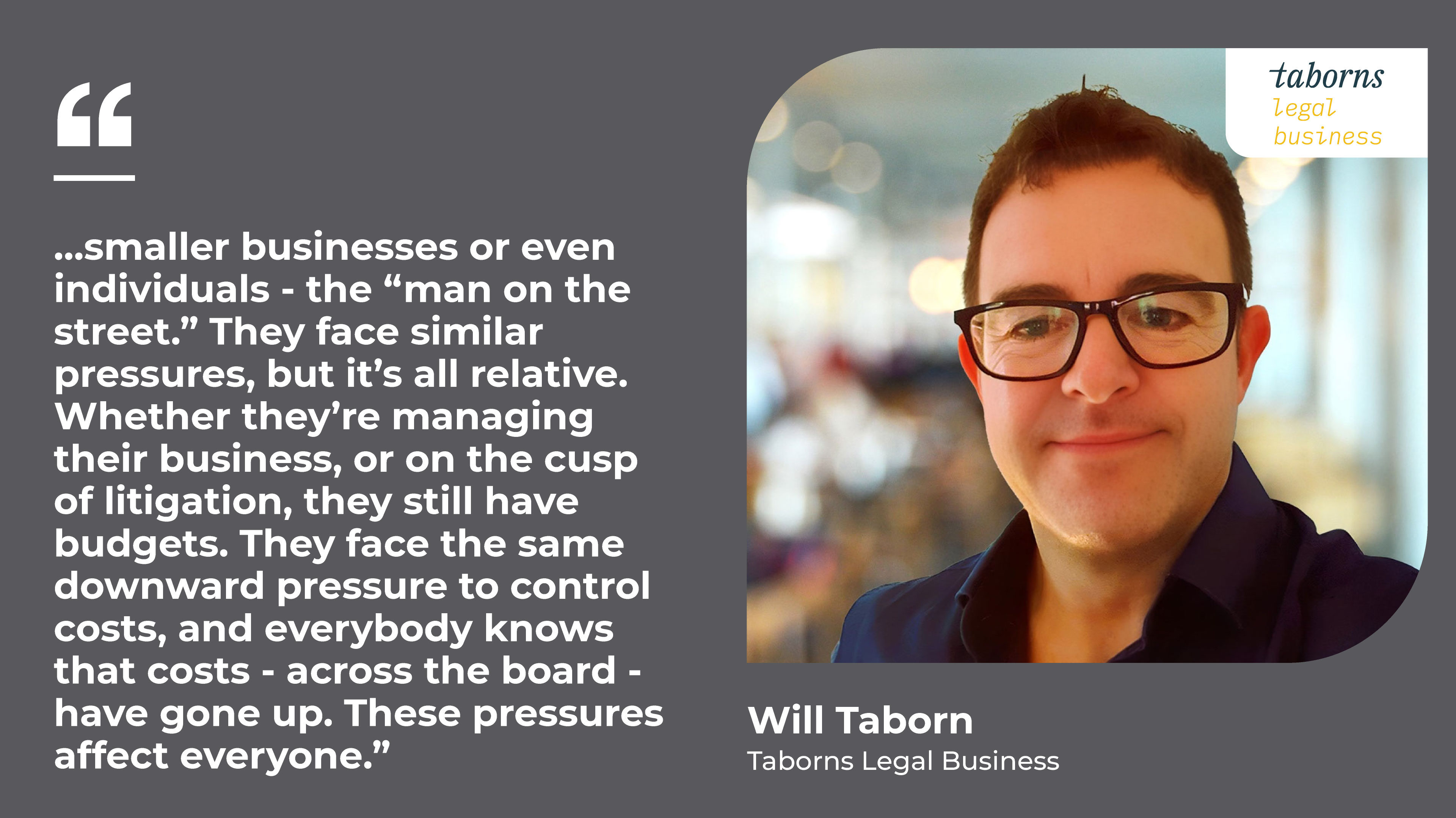 Will Taborn - The Business of Law: Efficiency, Innovation, and Legal Concierge Outsourcing
