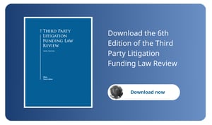 The Third Party Litigation Funding Law Review