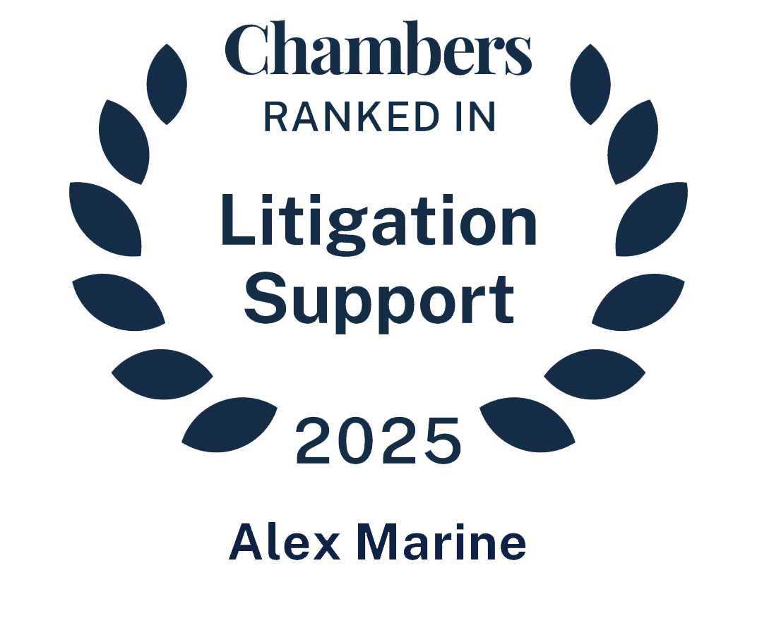 Ranking in Chambers and Partners 2025: Alex Marine, Deminor Head of Enforcement
