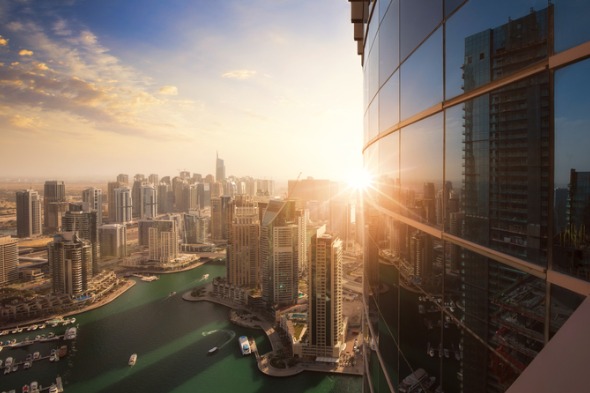 Skyline of Dubai - Marina