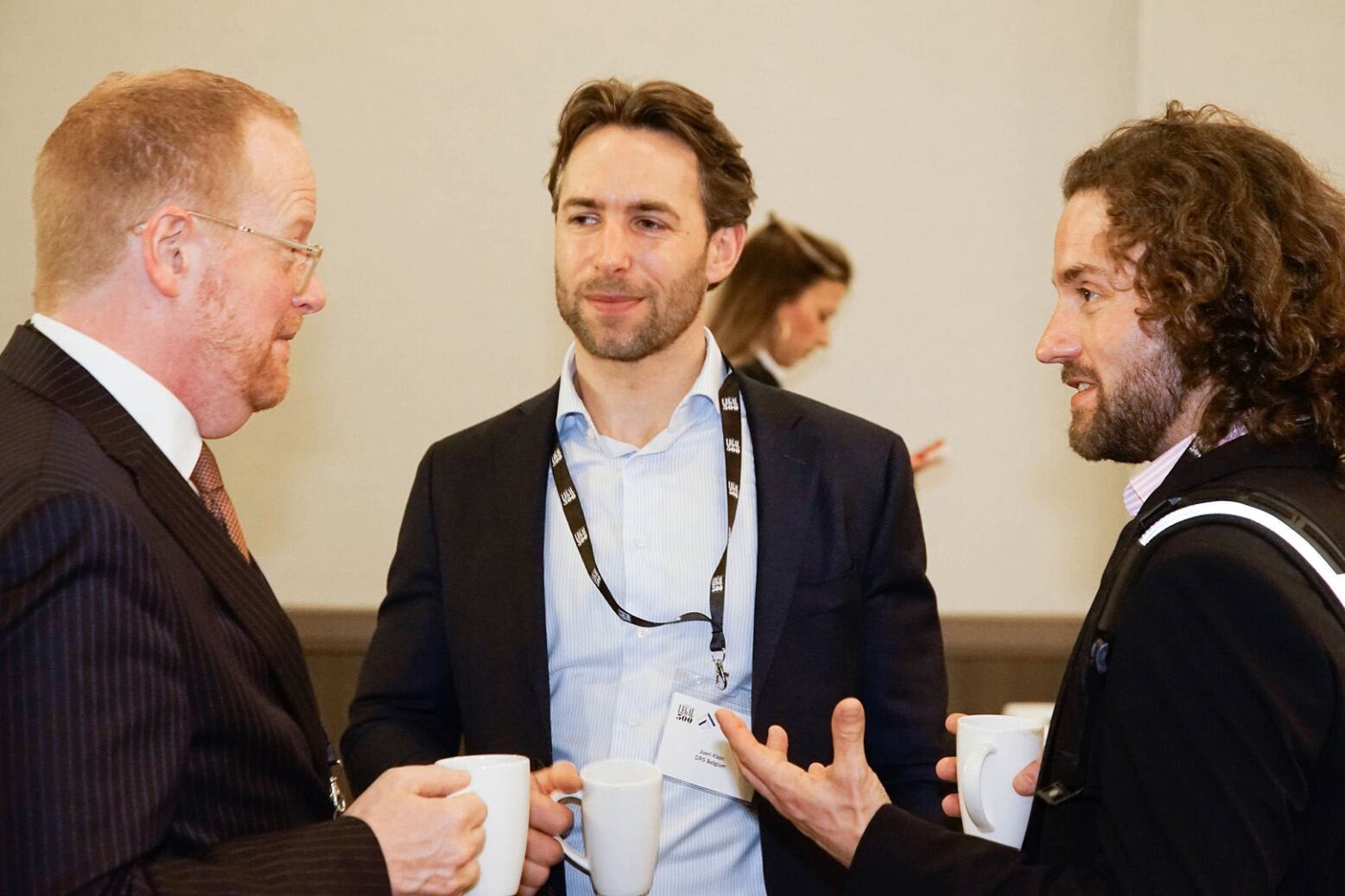 Joeri and Malte at the Legal 500 General Counsel Summit in Frankfurt