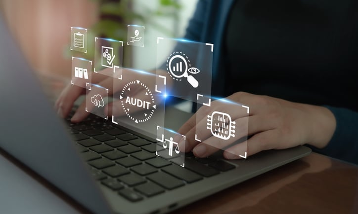 Using artificial intelligence technology in internal audit concept
