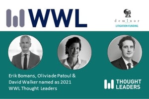 Recognition for Deminor’s Litigation Funding Team by Who’s Who Legal