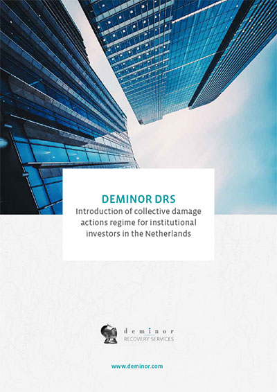deminor-drs-Introduction-of-collective-damage-actions-regime-for-institutional-investors-in-the-netherlands