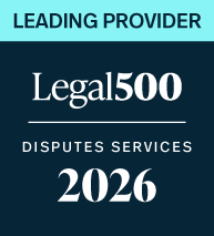 Legal500 - Disputes Services 2026